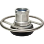 Manntek Dry Disconnect Coupling 6” (DN150), Industrial-Grade Fluid Transfer, Leak-Free Performance with Flanged and Threaded Connections